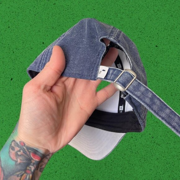 Utah Jazz New Era dad hat cap 9FORTY Strapback retro style awesome condition - Picture 3 of 5